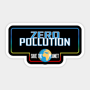 Zero Pollution Sticker